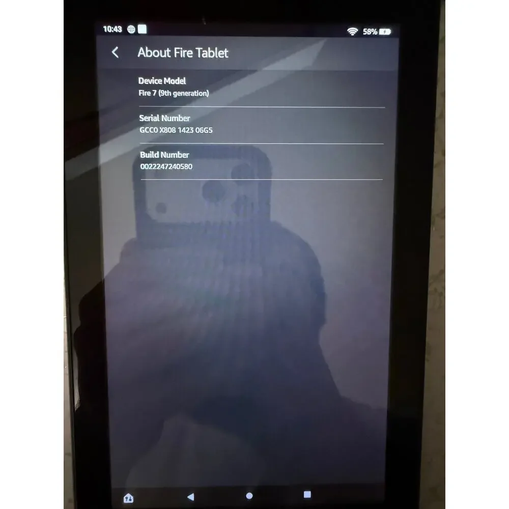 Amazon fire 9th